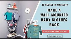 Baby Clothes Rack - Baby Clothes Storage for Small Spaces