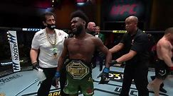 Sterling leaves belt in Octagon after victory due to illegal knee from Yan