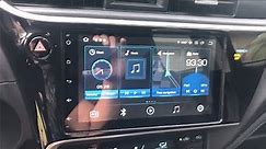 2017-2019 Toyota Corolla radio removal and aftermarket SYGAV stereo unit installation