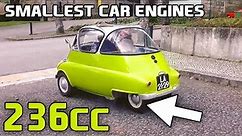 12 Of The Smallest Engines Installed In Cars