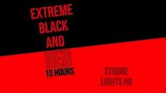 [10 HOURS] Extreme Fast Red Strobe Lights [SEIZURE WARNING]