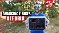 Best 3 Ways In Charging Ebike Off Grid - Cheap to Expensive