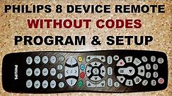 Easily Program and Setup Philips 8 Device Remote Control