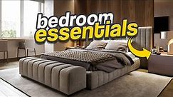 The PERFECT Bedroom Setup For Men | Bedroom Essentials