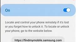 how to enable find my mobile l samsung l offline finding l send last location l remote unlock l 2022