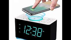 ER100401 Ultra Fast Wireless Charging Alarm Clock