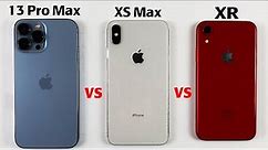 iPhone 13 Pro Max vs XS Max vs XR in 2022 - SPEED TEST!