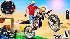Motocross Racing Bike Motor Stunt Racer - Clan Race Dirt Bike Stunt Mega Ramp - Android GamePlay #1