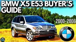 BMW X5 Buyers guide E53 (2000-2006) Avoid buying a broken BMW X5 (3.0i, 3.0d, 4.4i, 4.6is,4.8is, V8)