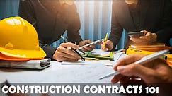 How to Write a Construction Contract | The Basics