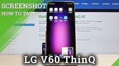 How to Take Screenshot in LG V60 ThinQ 5G – Capture Screen
