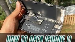 How To Open Apple iPhone 11 Pro - THE EASY & PROPER METHOD