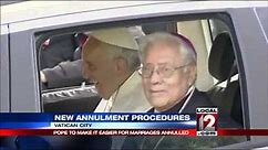 Pope to release new annulment procedures Tuesday