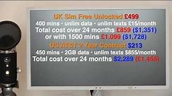 The Real Price of the iPhone 4S in the US & UK