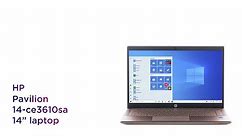 HP Pavilion 14-ce3610sa 14" Laptop | Product Overview | Currys PC World