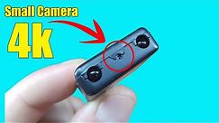 OMG !! The smallest surveillance camera in the world 4K