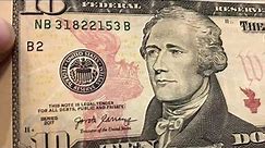 The 2017 Ten dollar bill