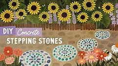 How to make your own DIY Stepping Stones quickly and easily