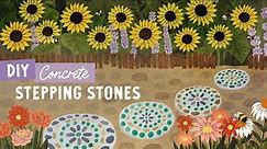How to make your own DIY Stepping Stones quickly and easily