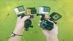 FOUND 6 LOST GoPros Underwater at Wakeboard PARK!!! (REVIEWING The FOOTAGE) *lost clip*