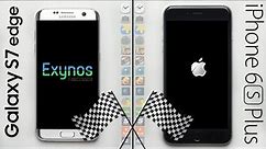 Galaxy S7 Edge (Exynos) vs. iPhone 6S Plus Speed Test! (REMATCH)