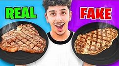 Real VS Fake Food Challenge