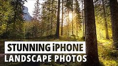 How To Take Stunning iPhone Landscape Photos