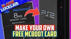 Make A Free McBoot Card For Your PS2 From Scratch