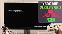 How To Fix If Xbox One Not Updating! [UPDATE ERROR]