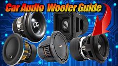 Car Audio Subwoofer Guide and Category Explanation