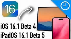 iOS 16.1 Beta 4 & iPadOS 16.1 Beta 5: What’s New?!