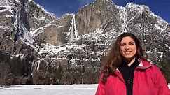 Yosemite - Live from Yosemite's winter wonderland. Snow...