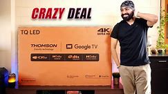 55 inch 4K Google TV with Dolby Vision Rs 28,499 - Thomson TQ-LED TV Review (2023) 🔥