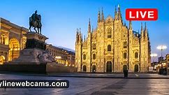 【LIVE】 Webcam Milan Cathedral | SkylineWebcams