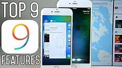 Top 9 iOS 9 Features - What's New Review
