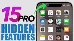 iPhone 15 PRO / PRO Max - Tips, Tricks & HIDDEN Features !