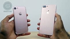 iPhone 7 vs 7 Plus Unboxing (Prototype)