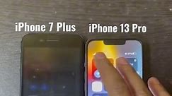 IPS LCD vs OLED iPhone 7 Plus vs iPhone 13 Pro appleindia wireless iphone7plus vs 13promax #fouryou #mt_khan_yt #iphoneXsmax #fouryoupage #shorts #speedtest #apple #viralvideo #fouryou #mt_khan_yt #fouryou #fouryou #fouryou #fouryou #fouryou #fouryou