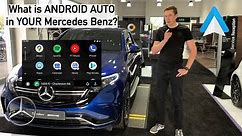 ANDROID AUTO in YOUR Mercedes Benz