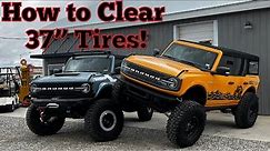 How to Clear 37" Tires on a New Ford Bronco