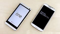 Samsung Galaxy S4 vs HTC One, Which Is Faster?