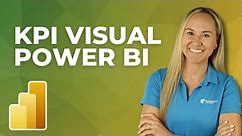 Using the KPI Visual in Power BI