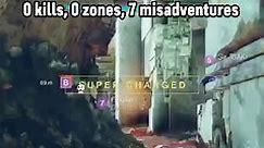 They call me 007 when I play control. 0 kills, 0 zones, 7 misadventures