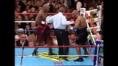 Tyson knocks opponent out cold, helps him up