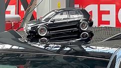 VW Golf 4 scale model vs real car | AC Collection