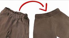 A sewing tip how correctly to sew-in an elastic into the trousers waistband!