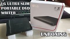 LG Ultra Slim Portable DVD Writer Unboxing | LG External ODD | External DVD Writer