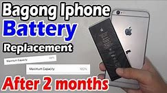 Bagong Iphone Battery Replacement Review (After 2 months)