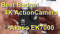 Unboxing and Using AKASO EK7000 4K Action Camera with LOADS of Test clips!