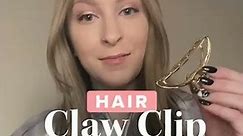 Hair Claw Clip Hack | #Shorts​​​​​​​ | Hair.com By L'Oreal